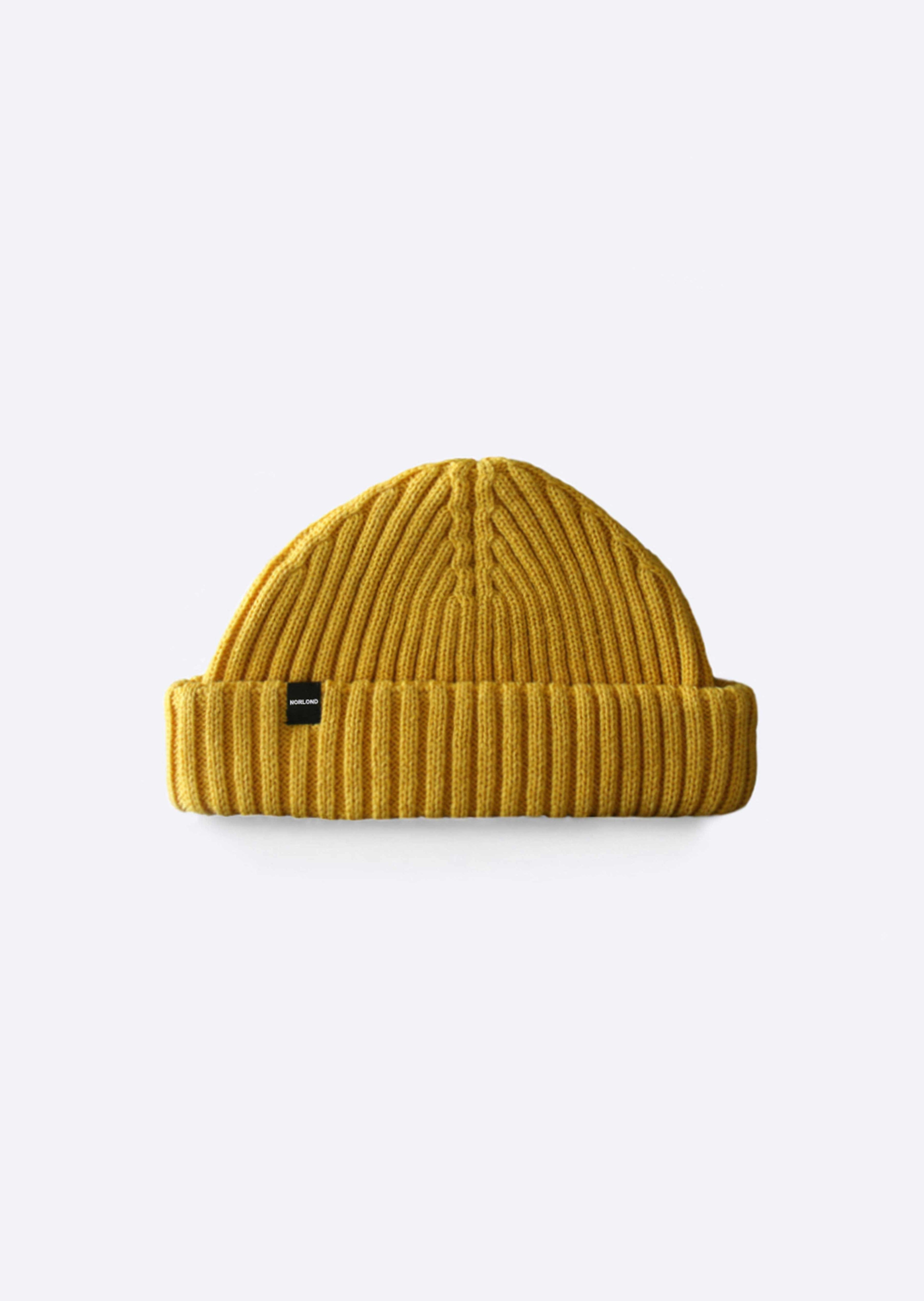 Mustard Yellow Fisherman Beanie