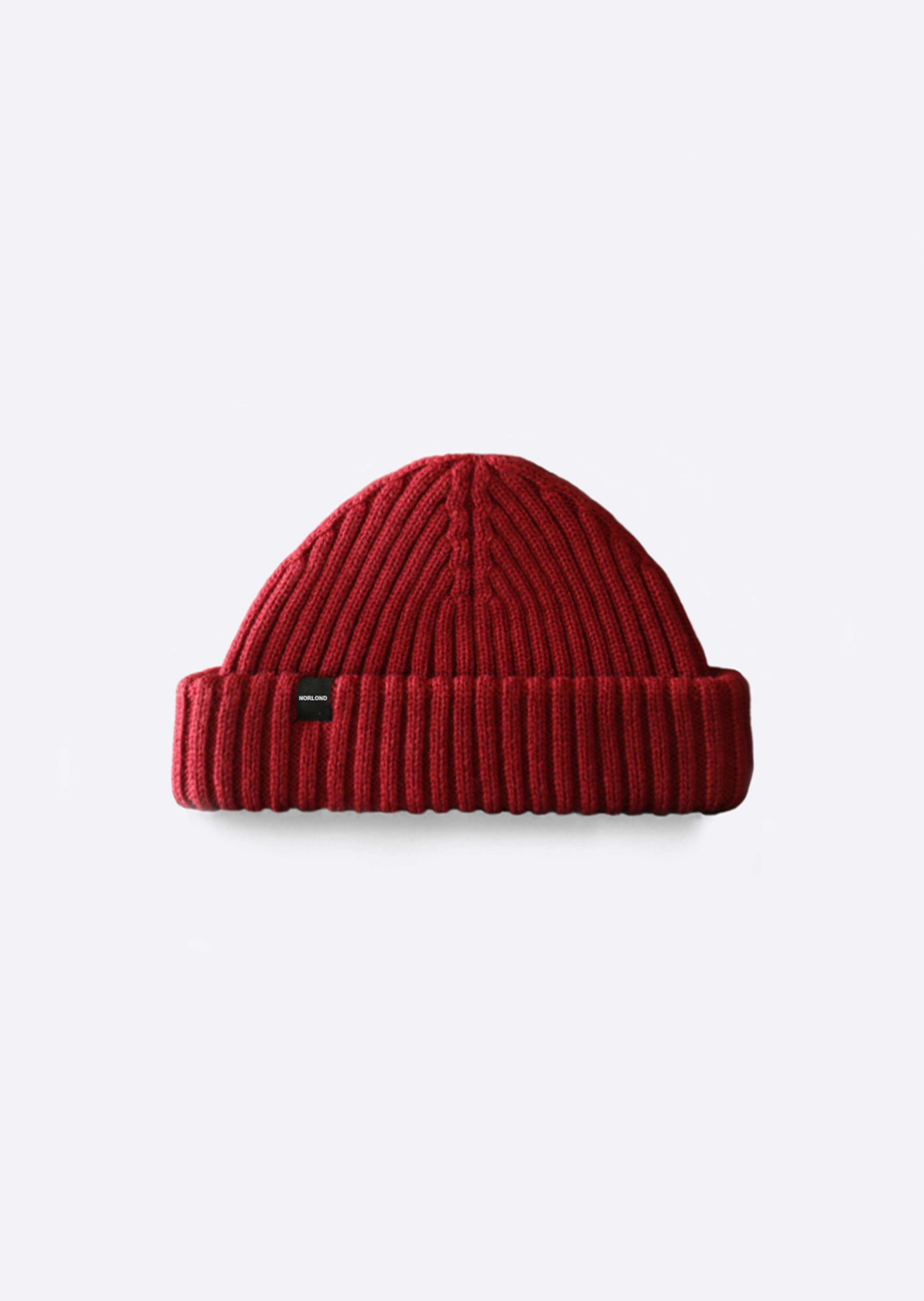 Wine Red Fisherman Beanie 