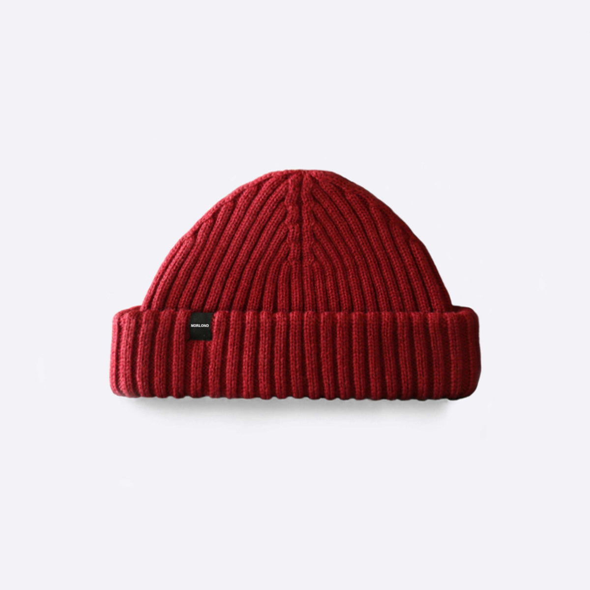 2878 Fall Knit Hat Artist Cap Wine Red Wool Beanie Lightweight Casual Soft Cashmere Waffle Beanie main image 2